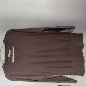 Ann Taylor Loft Long Sleeve V-neck Sweater